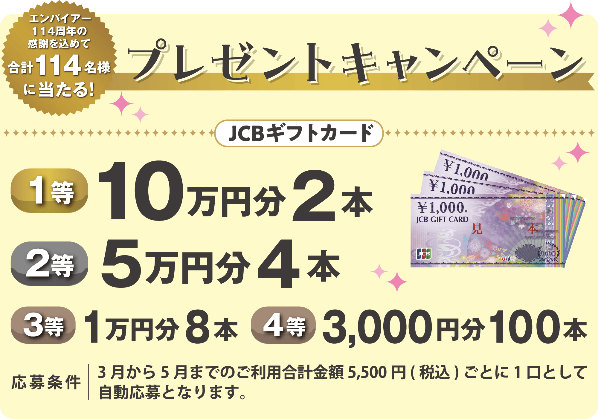 プレゼントキャンペーン